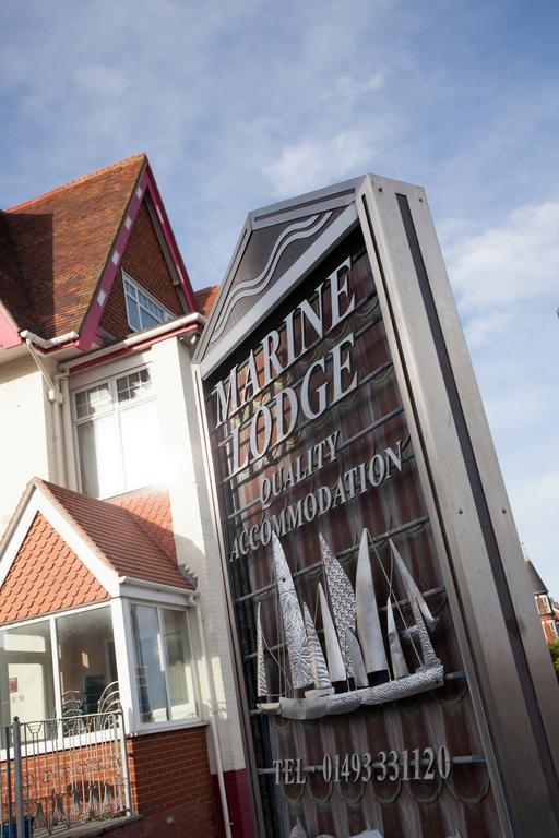 Marine Lodge Great Yarmouth Bagian luar foto